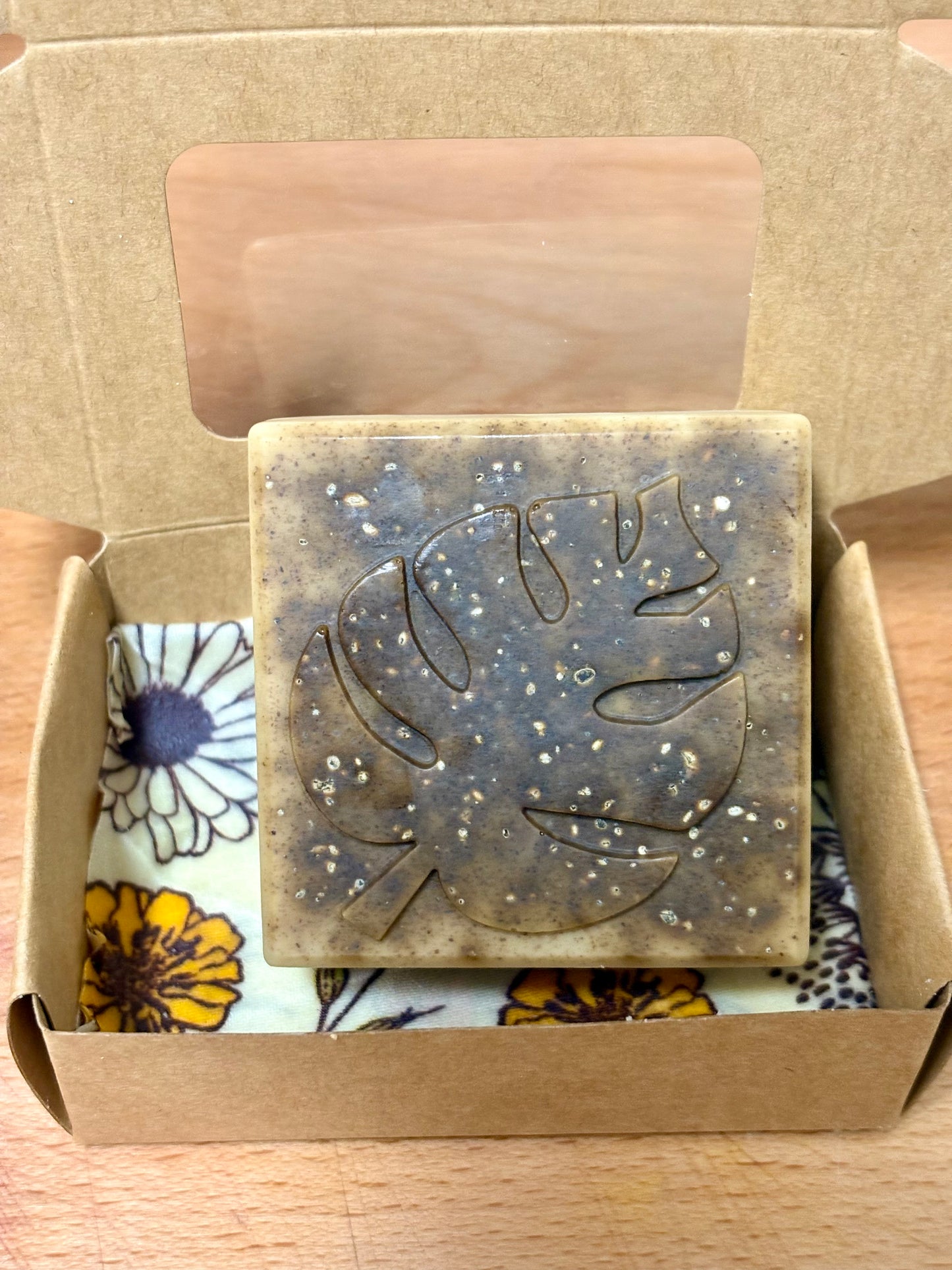 TheraTree Handcrafted Exfoliating Dirty Hippie Soap Bar