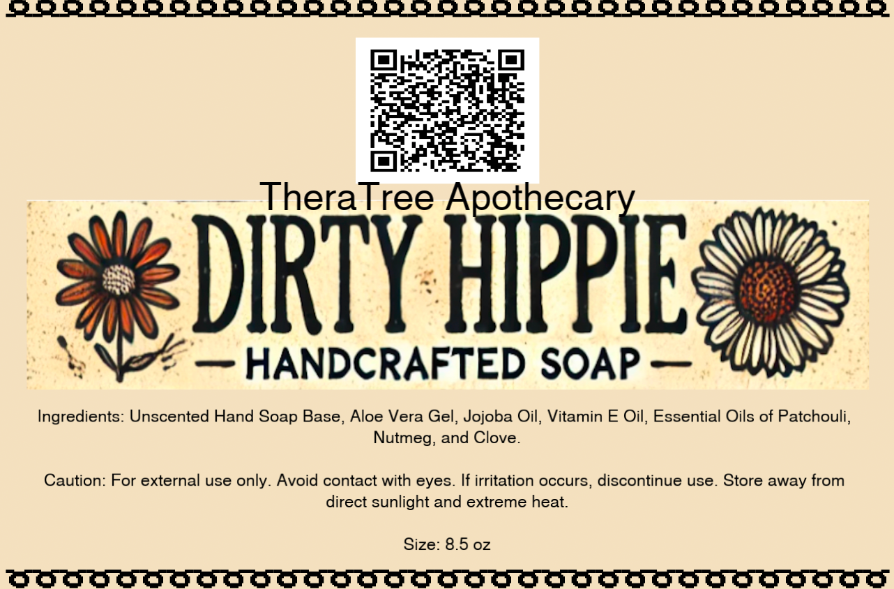Theratree Dirty Hippie Liquid Hand Soap