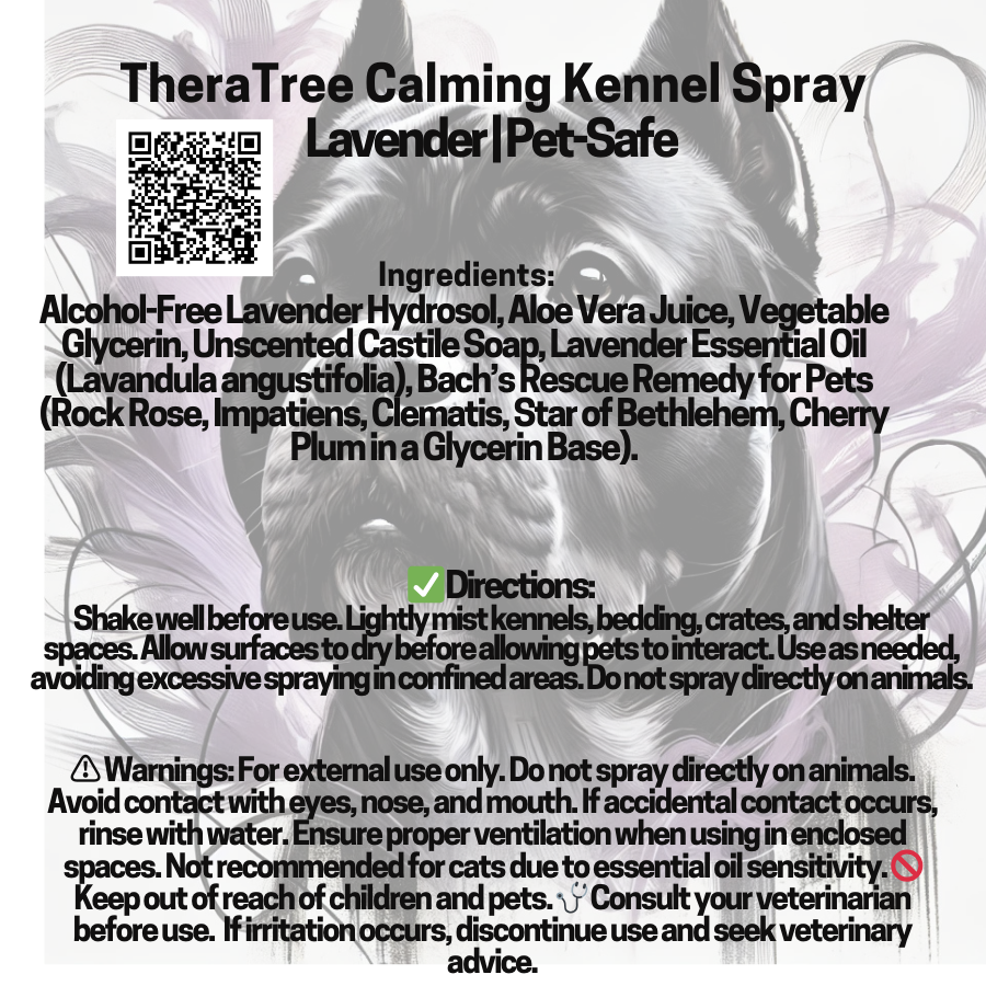 TheraTree Calming Kennel Spray: Lavender
