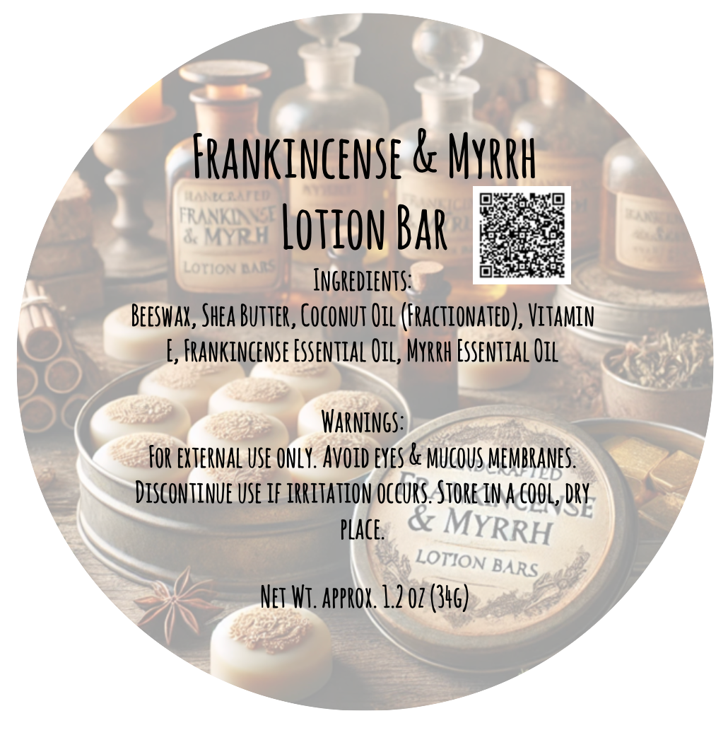πΏ Theratree Frankincense & Myrrh Lotion Bars β Deep Nourishment in a Solid Bar πΏ