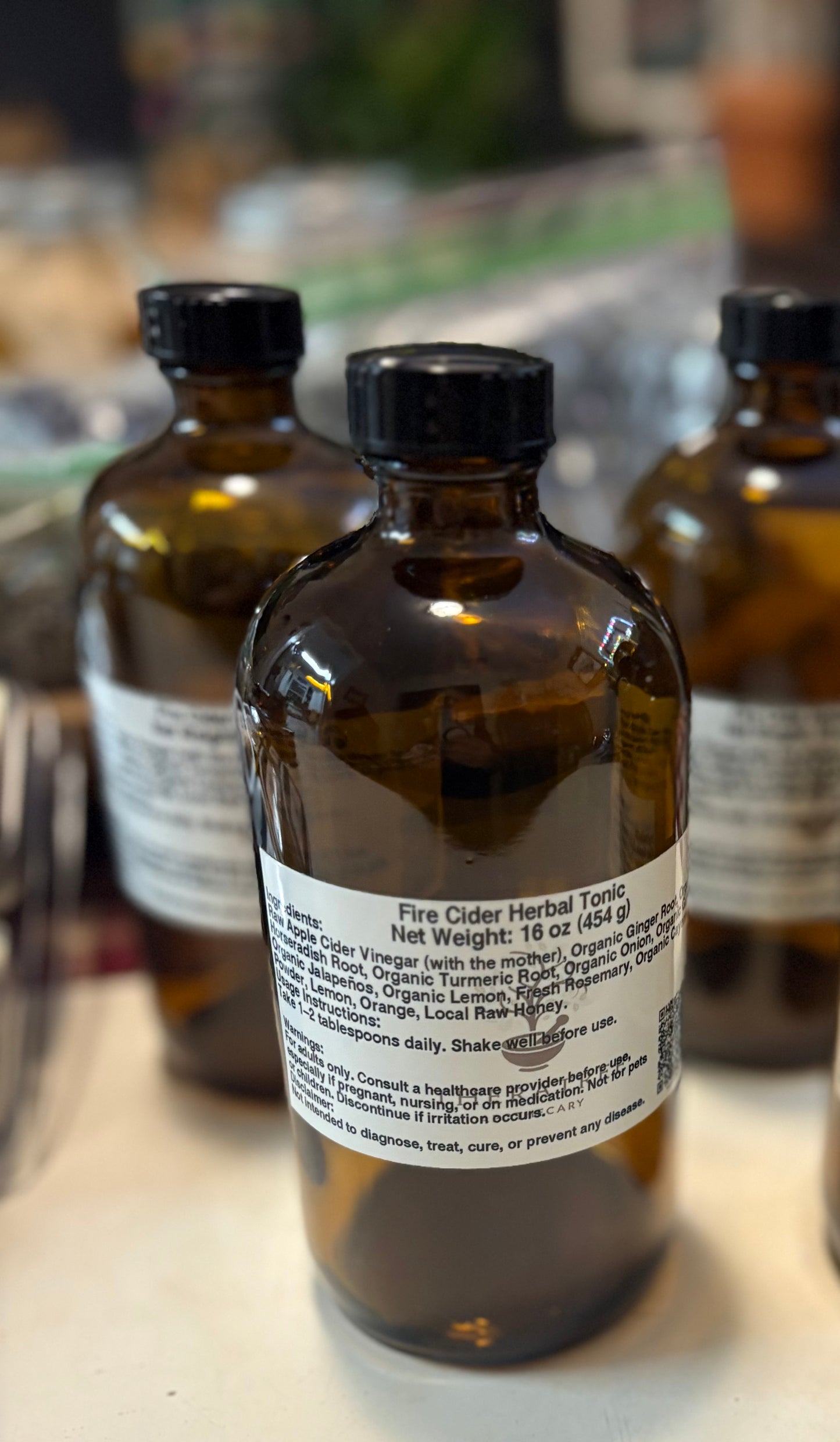 Fire Cider Herbal Tonic